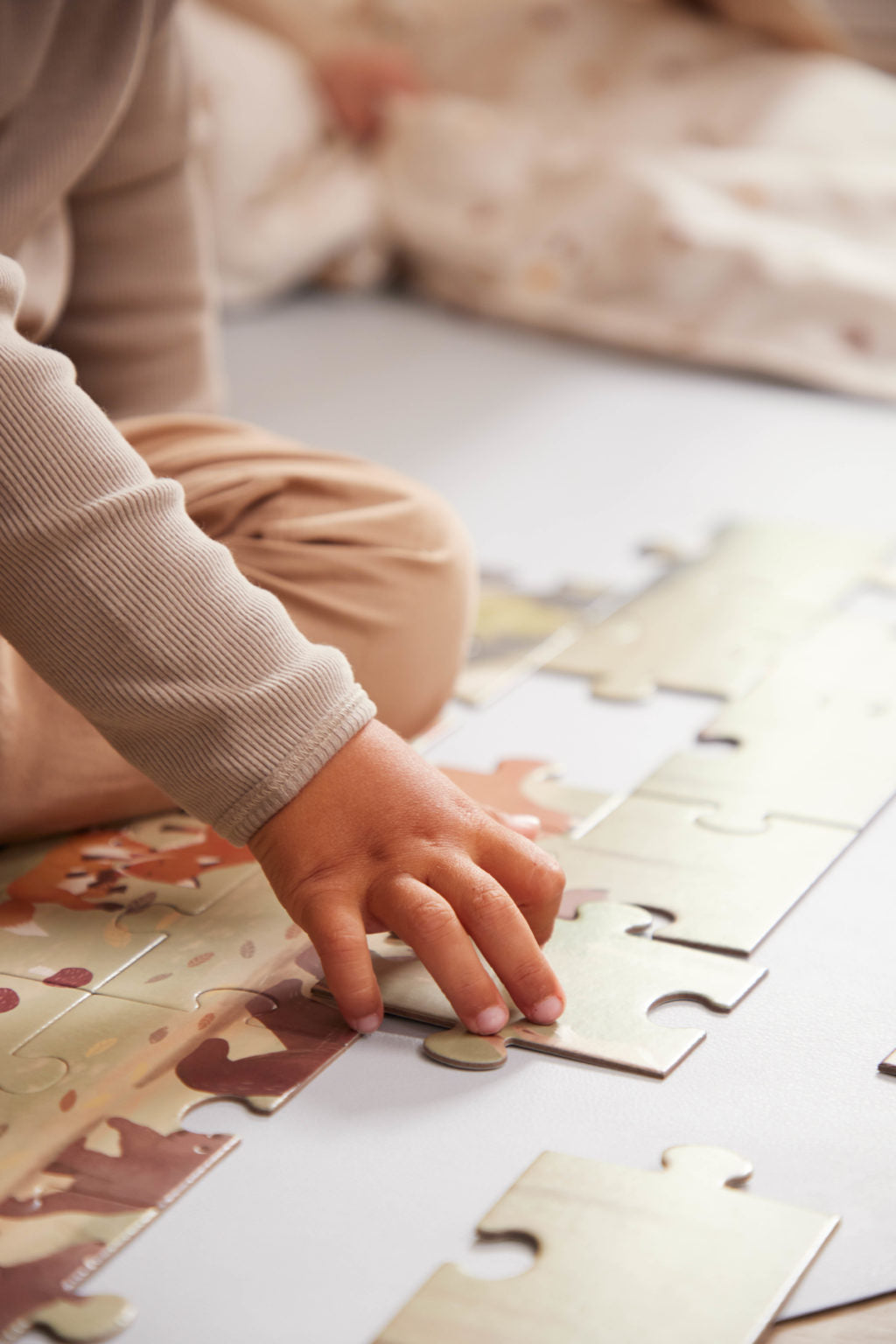 Großes Puzzle - Nordische Tierwelt
