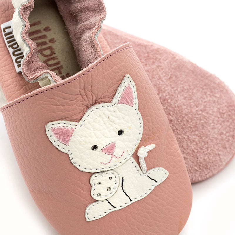 Weiche Babyschuhe - Kätzchen