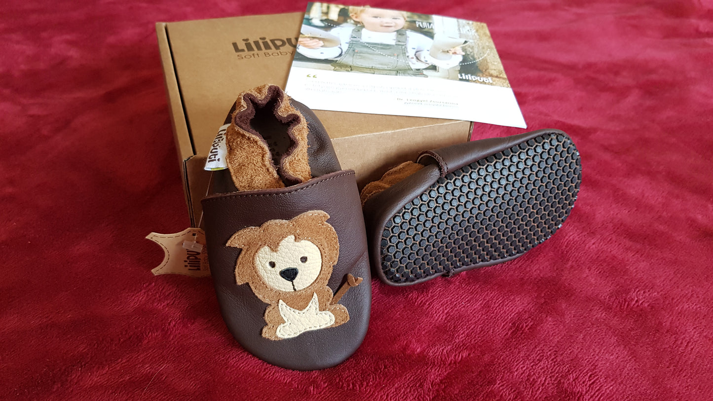 Weiche Babyschuhe - Schutzlöwen