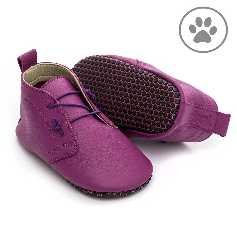 Babyschuhe mit weichen Pfoten - Urban Modelle - Fuchsia