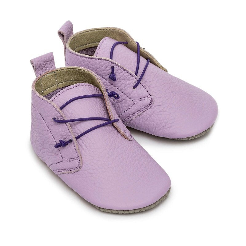 Babyschuhe mit weichen Pfoten - Urban Modelle - Lavendel