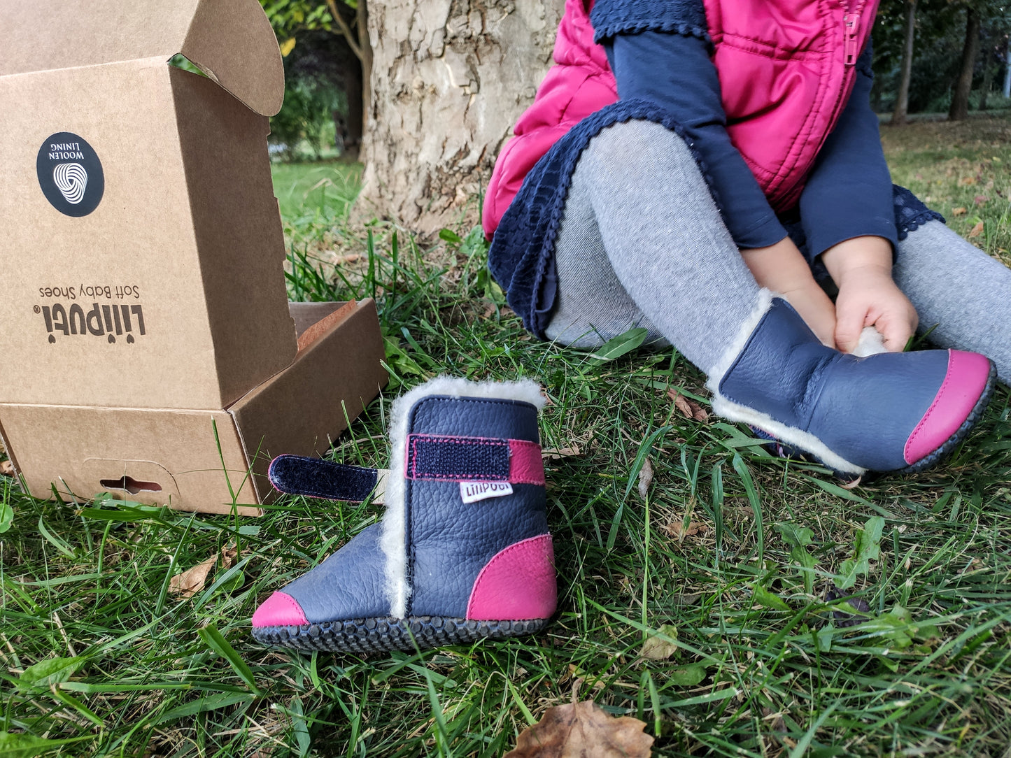 Babystiefel mit weichen Pfoten - Aspen