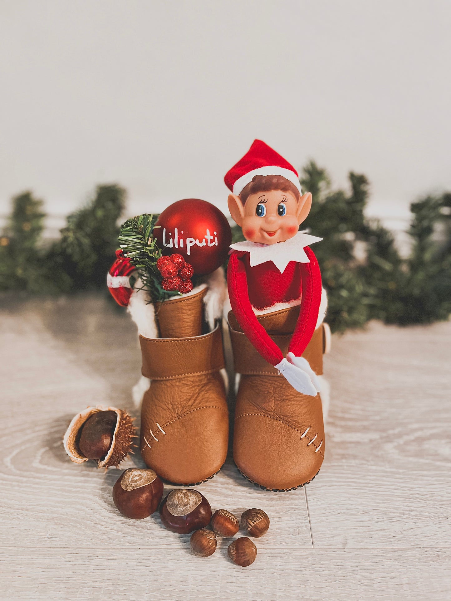 Babystiefel mit weichen Pfoten - Boho