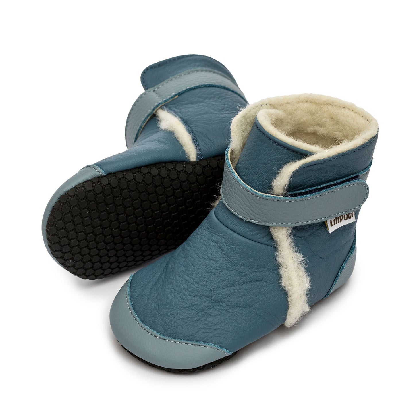 Babystiefel mit weichen Pfoten - Fjord
