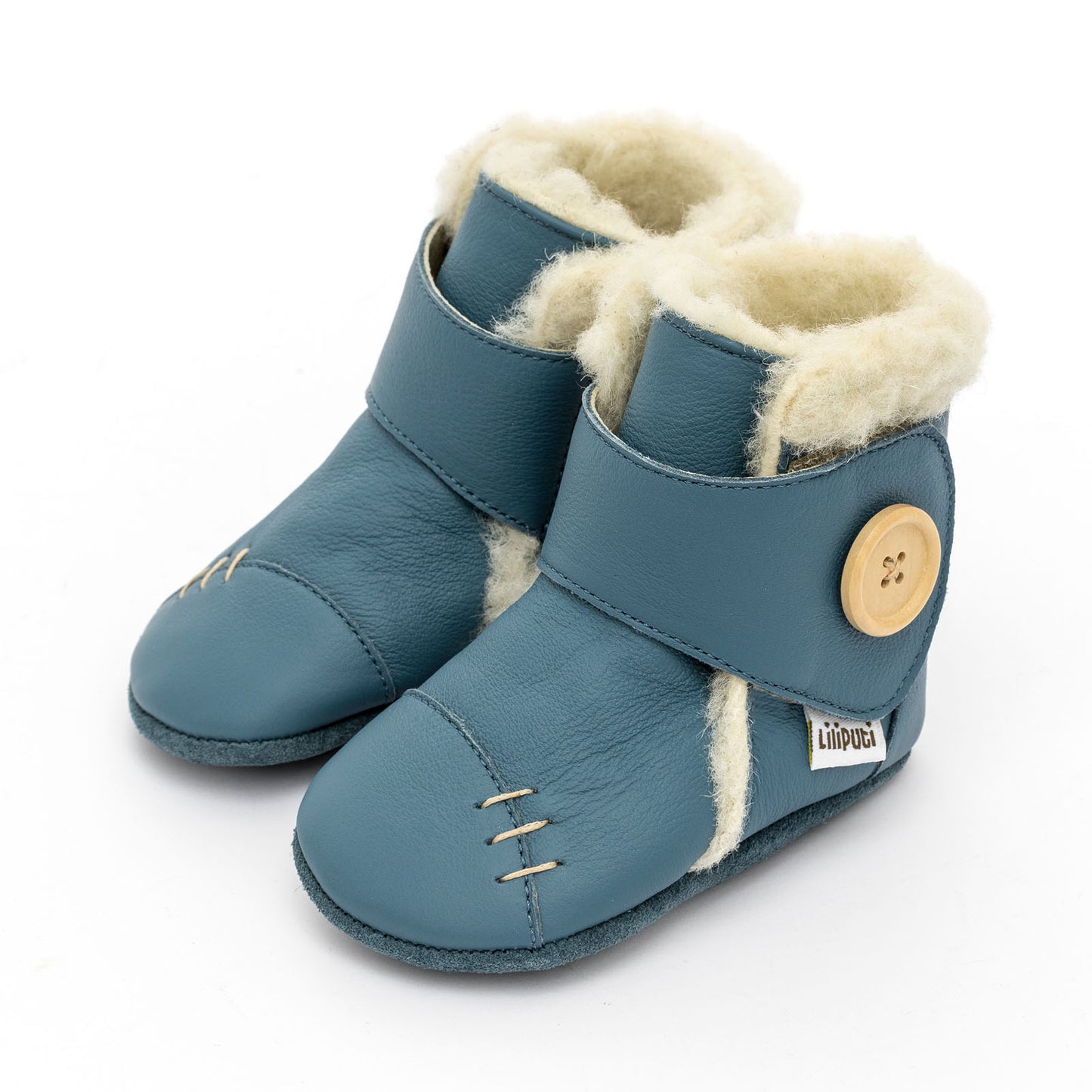 Babystiefel mit weicher Sohle - Schneewolken