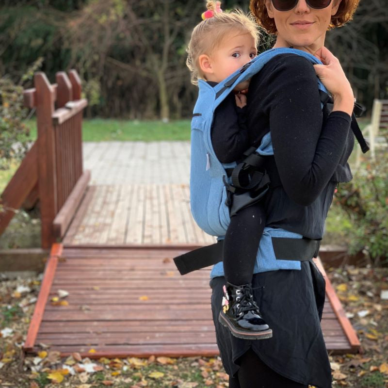 Babytrage - Klassische Linie - Denim