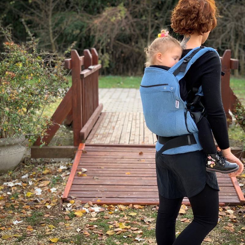 Babytrage - Klassische Linie - Denim