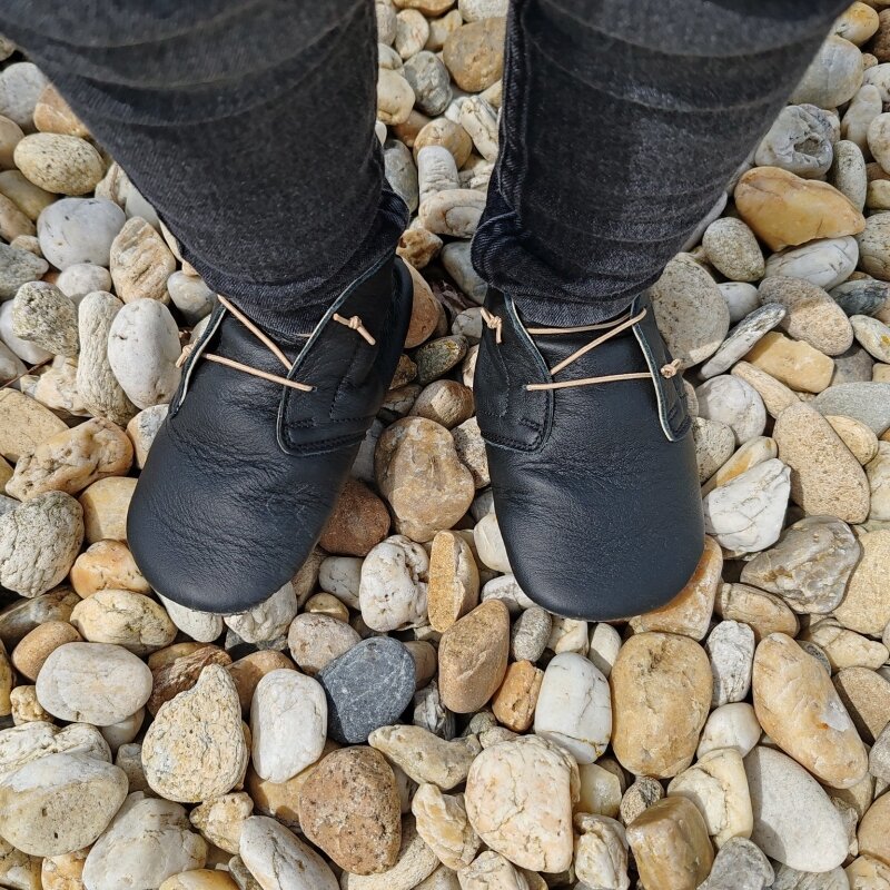 Babyschuhe mit weichen Pfoten - Urban Modelle - Nacht