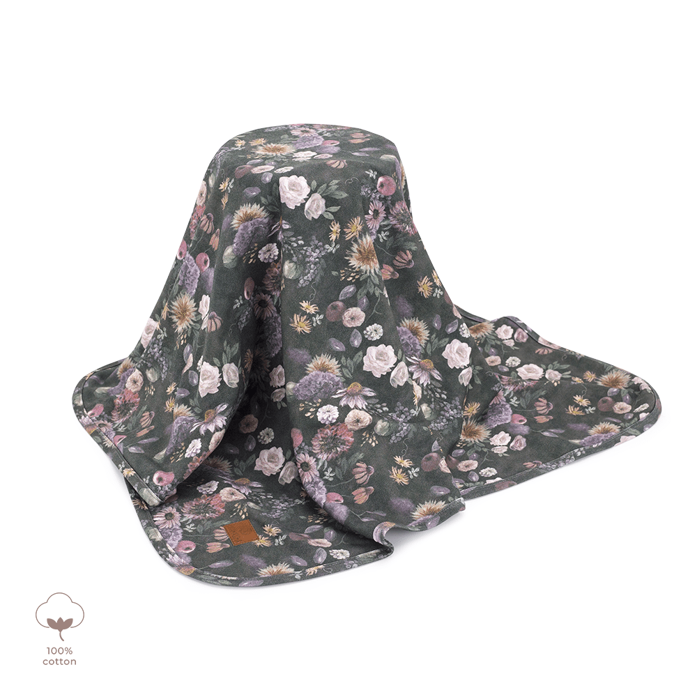 Baby Baumwolldecke - Geheimnis der Blumen