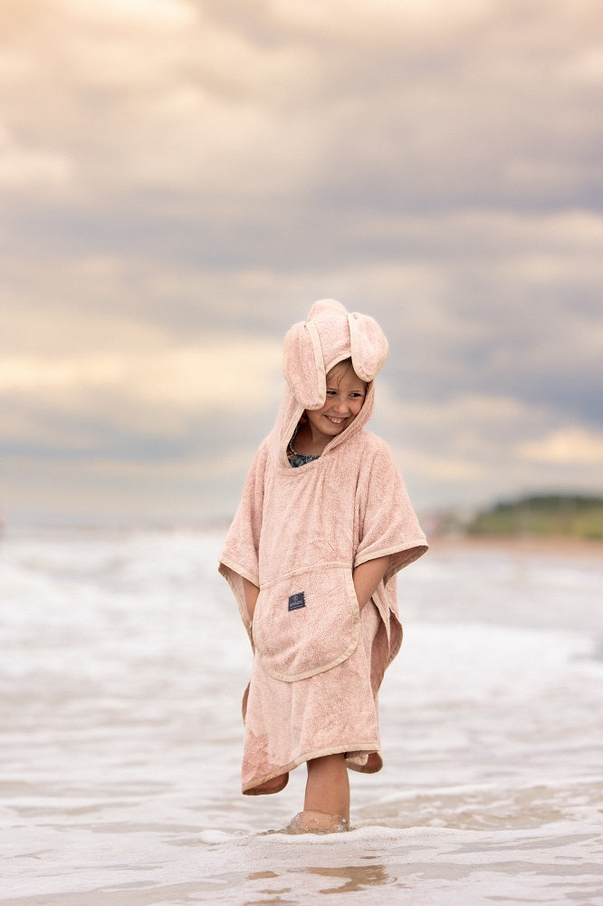 Bambus Poncho - Leinen