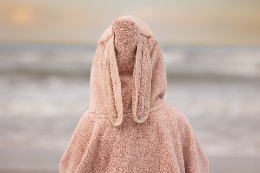 Bambus Poncho - Leinen