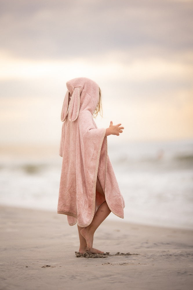 Bambus Poncho - Leinen