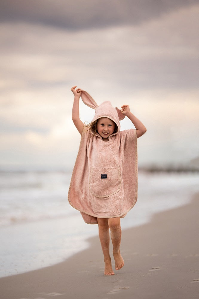 Bambus Poncho - Leinen