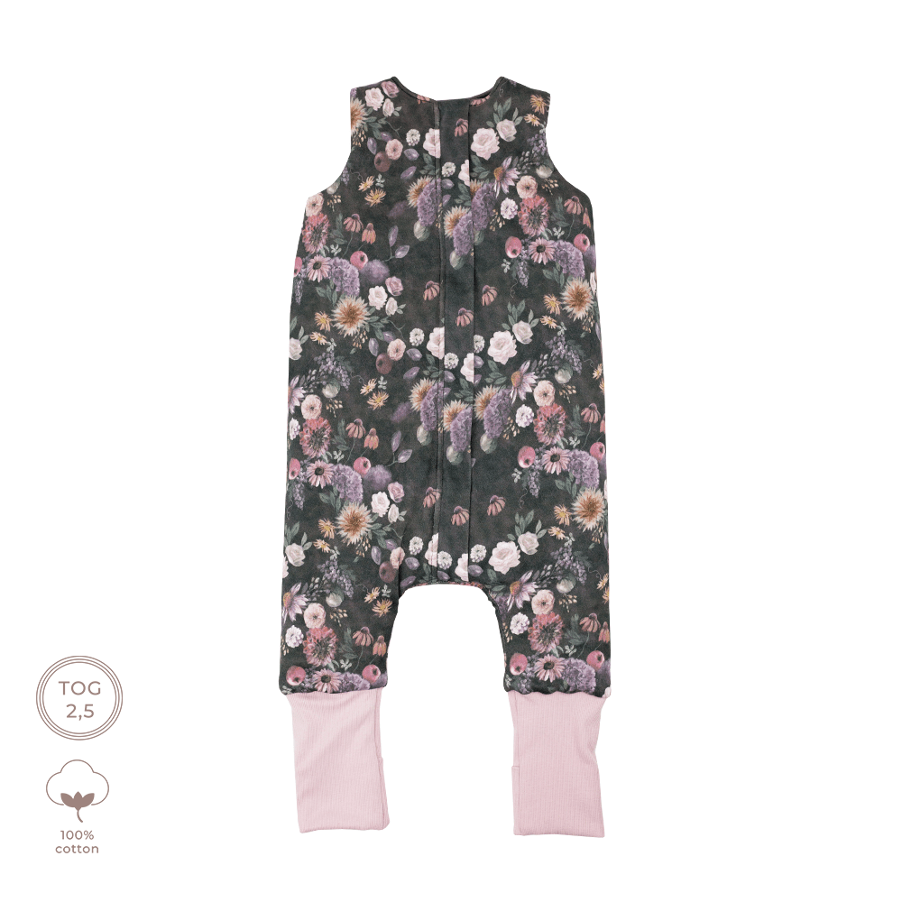 Schlafsack mit Beinen - Geheimnis der Blumen