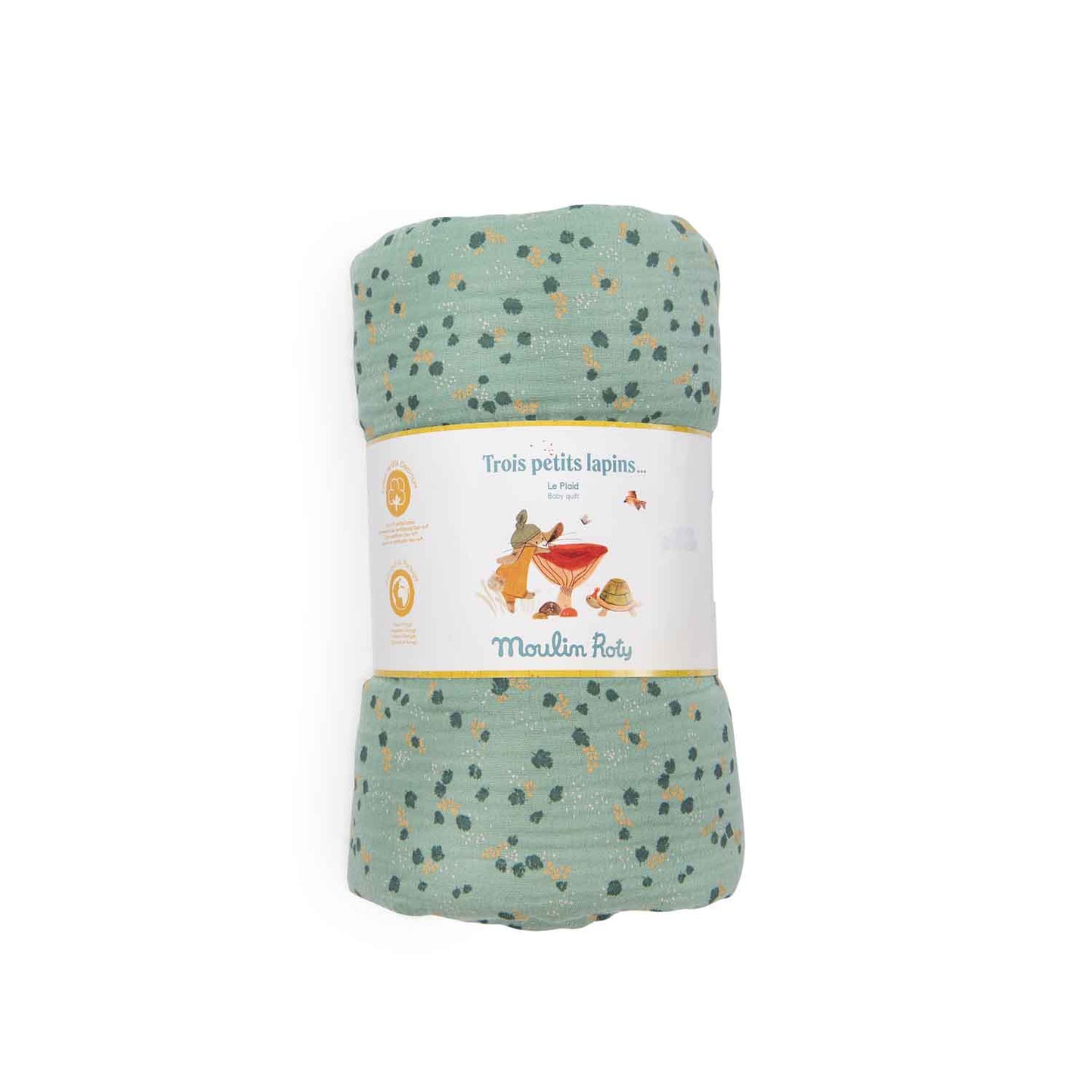 Babydecke - Drei kleine Hasen