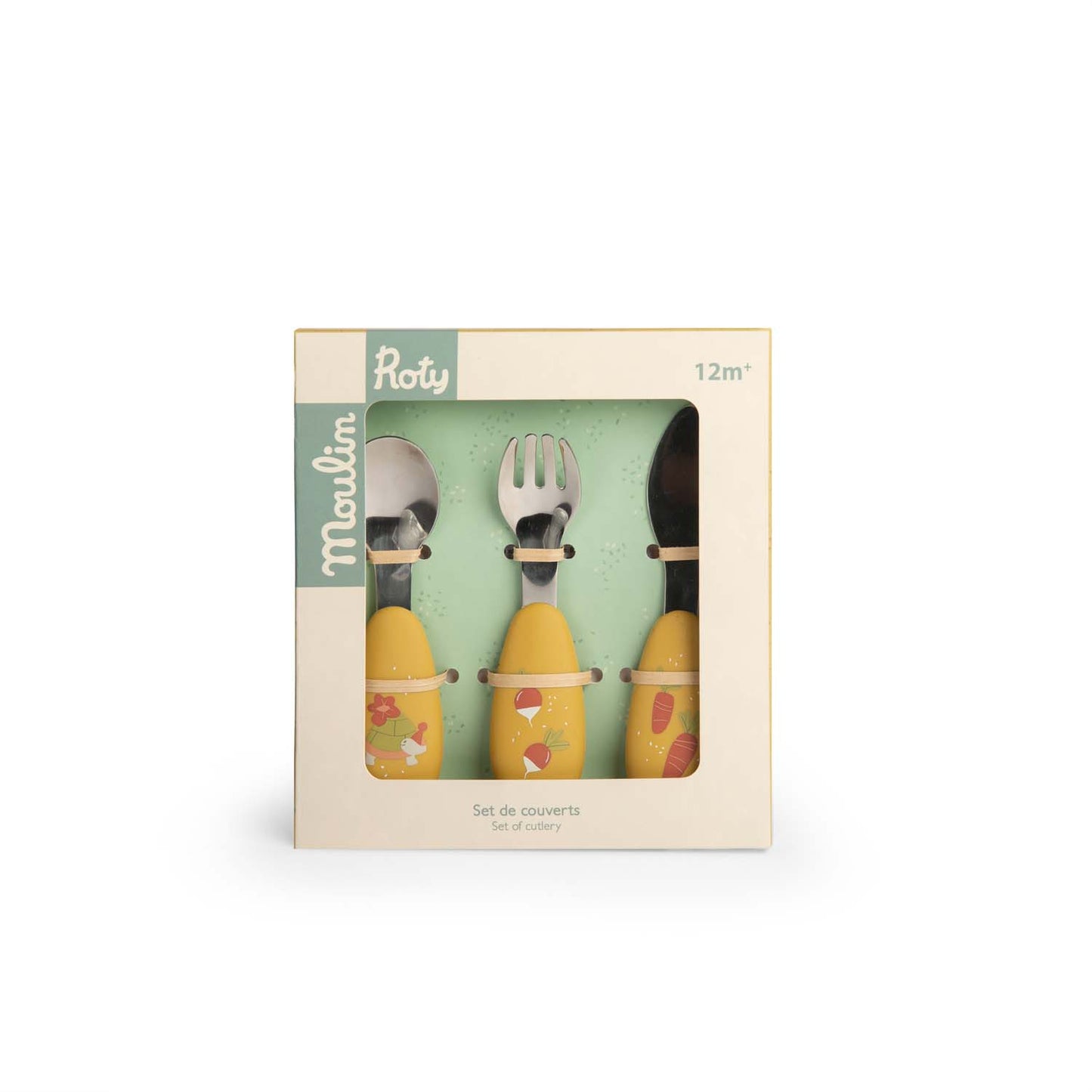 Besteckset - Drei kleine Hasen