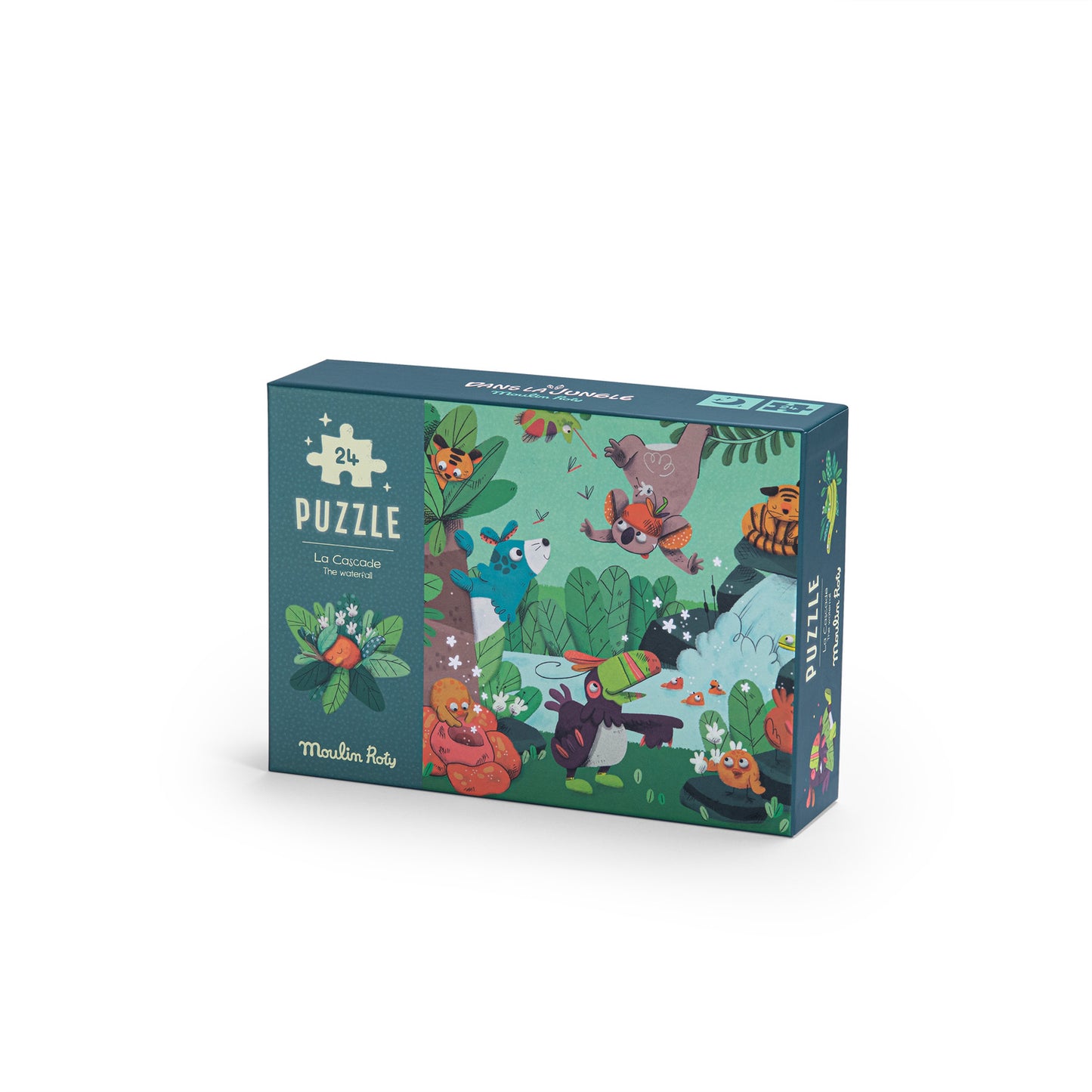 Leuchtpuzzle Wasserfall