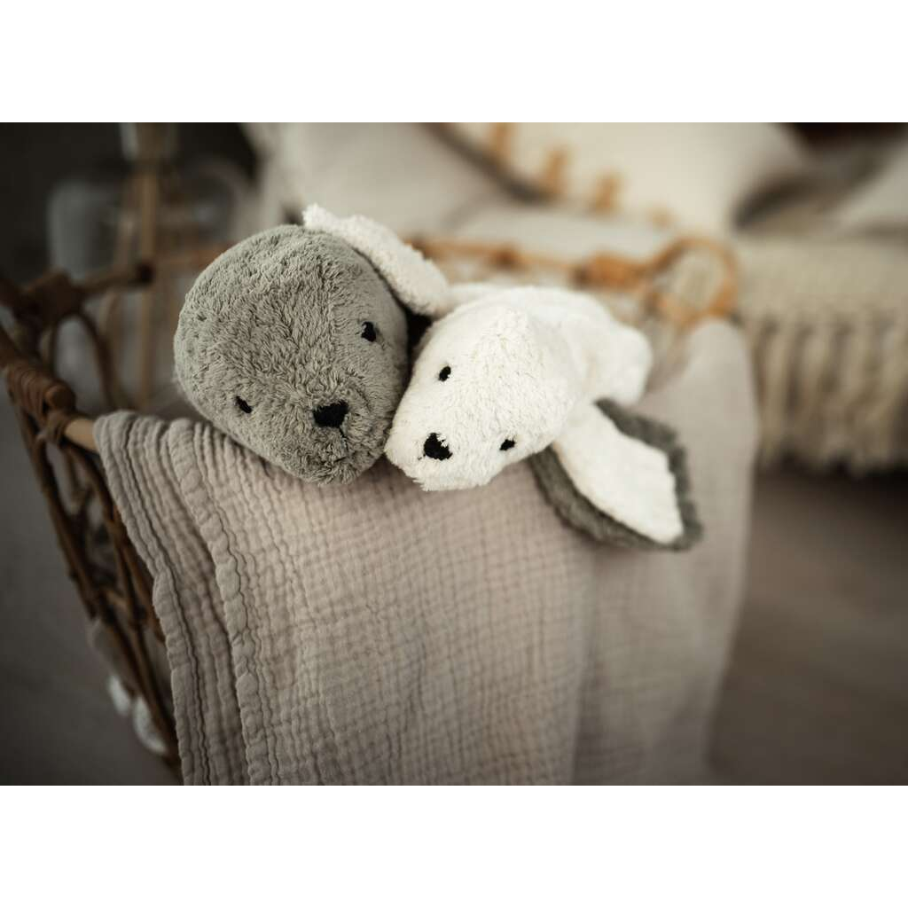 Kuscheltier Robbe klein - grau
