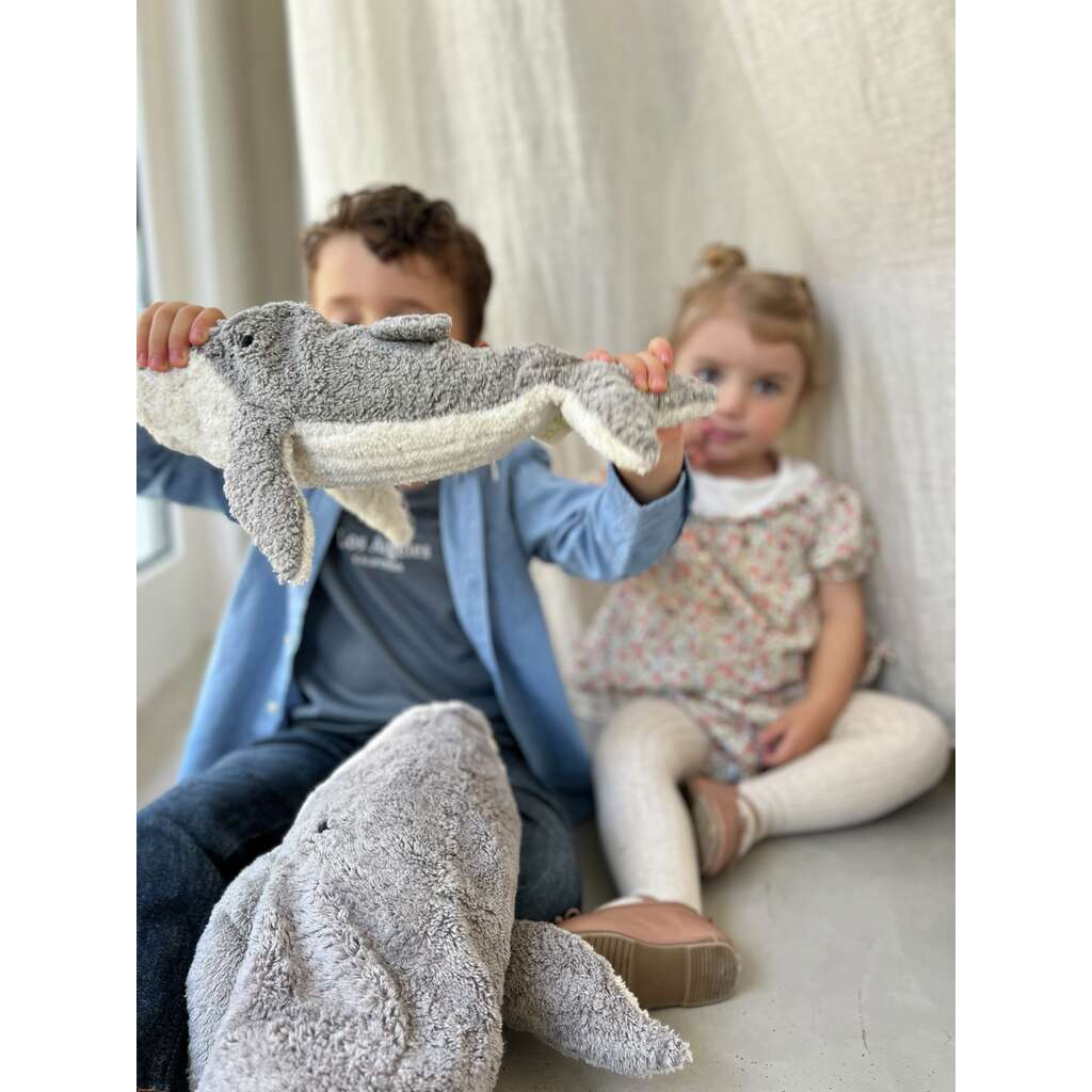 Kuscheltier Wal groß