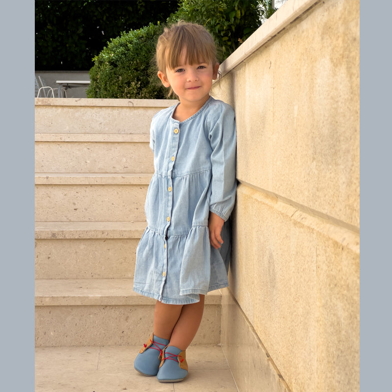 Babyschuhe mit weichen Pfoten - Urban Modelle - Sunset
