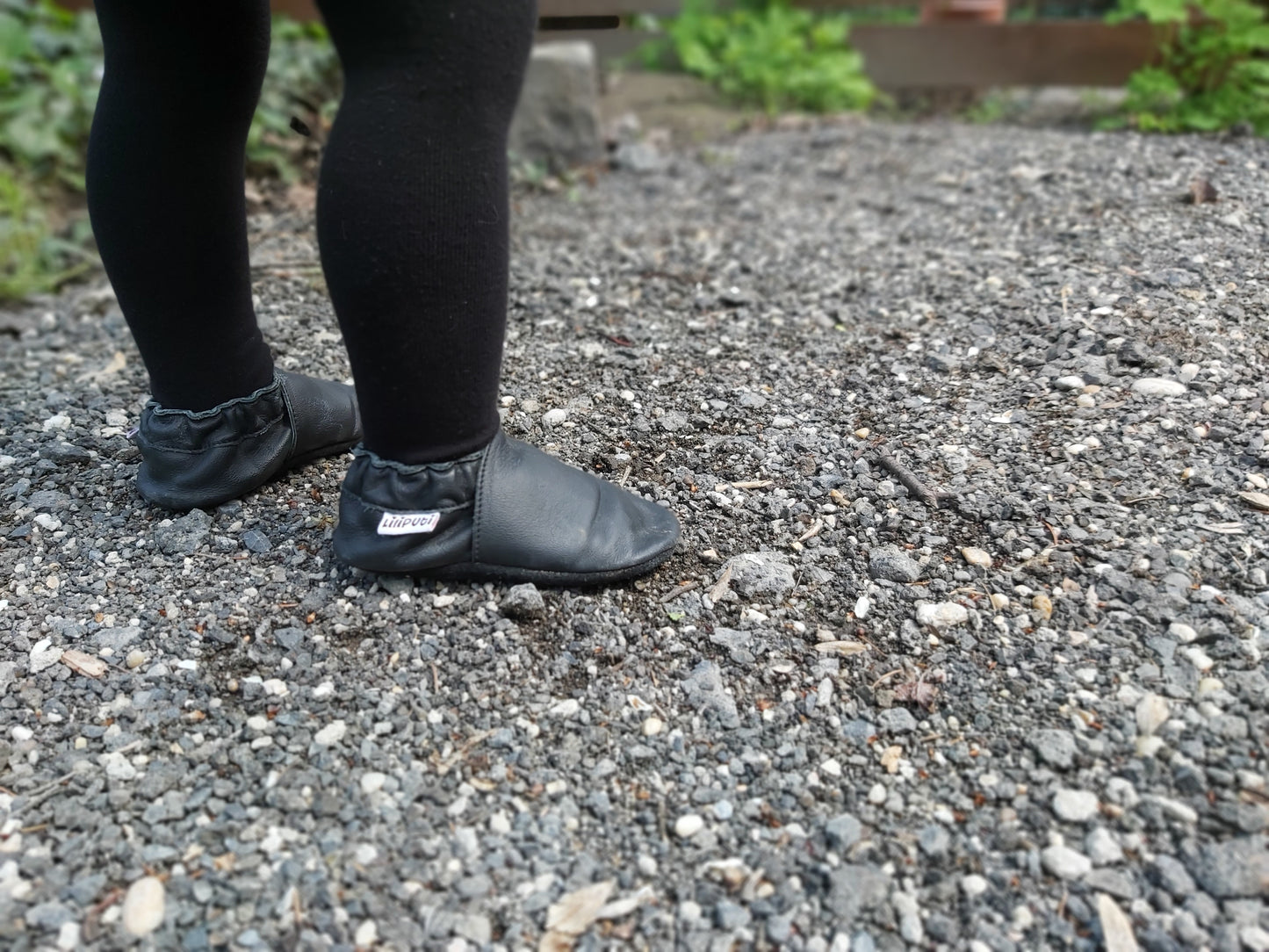 Weiche Babyschuhe - Black Panther