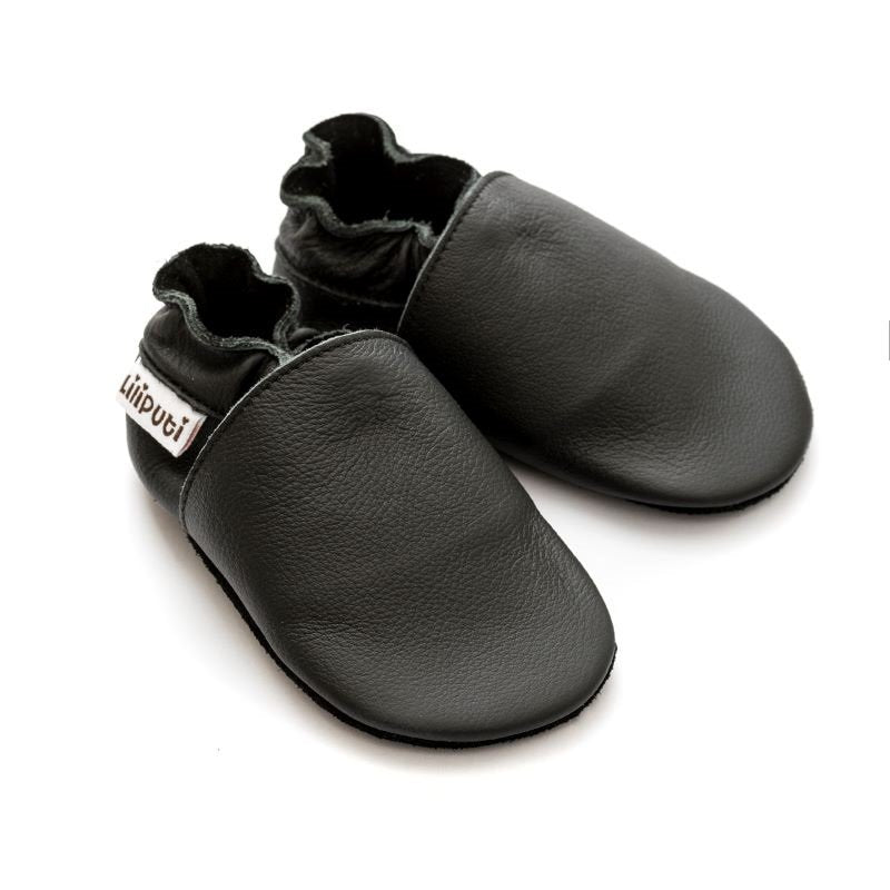 Weiche Babyschuhe - Black Panther