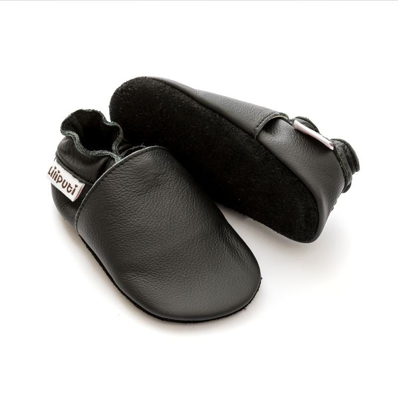 Weiche Babyschuhe - Black Panther
