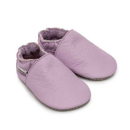 Weiche Babyschuhe - Lavendel