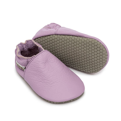 Weiche Babyschuhe - Lavendel