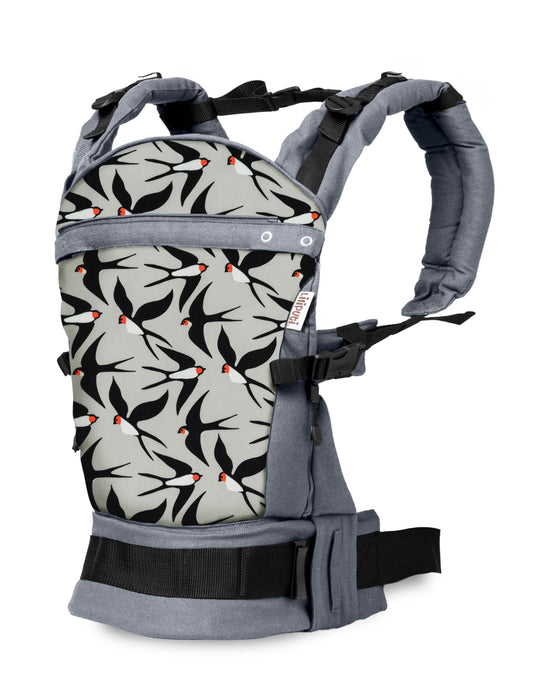 Babytrage - Regenbogen Linie - Wilkommenschwalbe